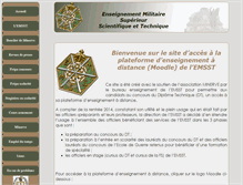 Tablet Screenshot of ead-minerve.fr